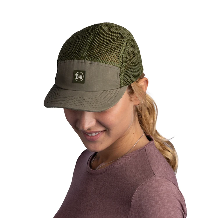 BUFF® 5 PANEL AIR CAP SARET MILITARY