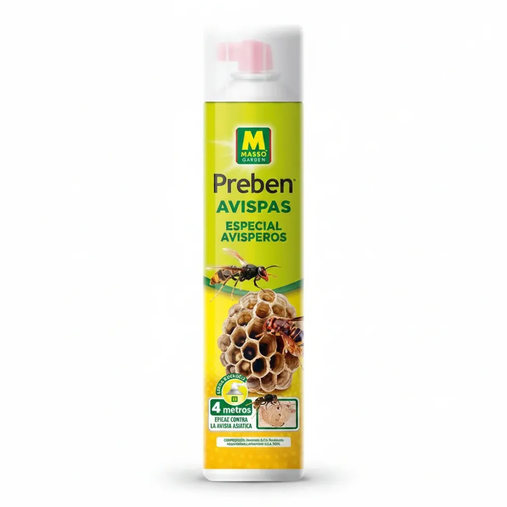 Profesional para Apicultor Insecticida exclusivo avispas MASSO PREBEN 750 ml.
