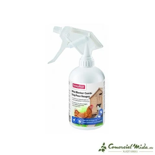 BEAPHAR Dimenthicare Spray 500 ml para Aves de Corral | Impermeable |
