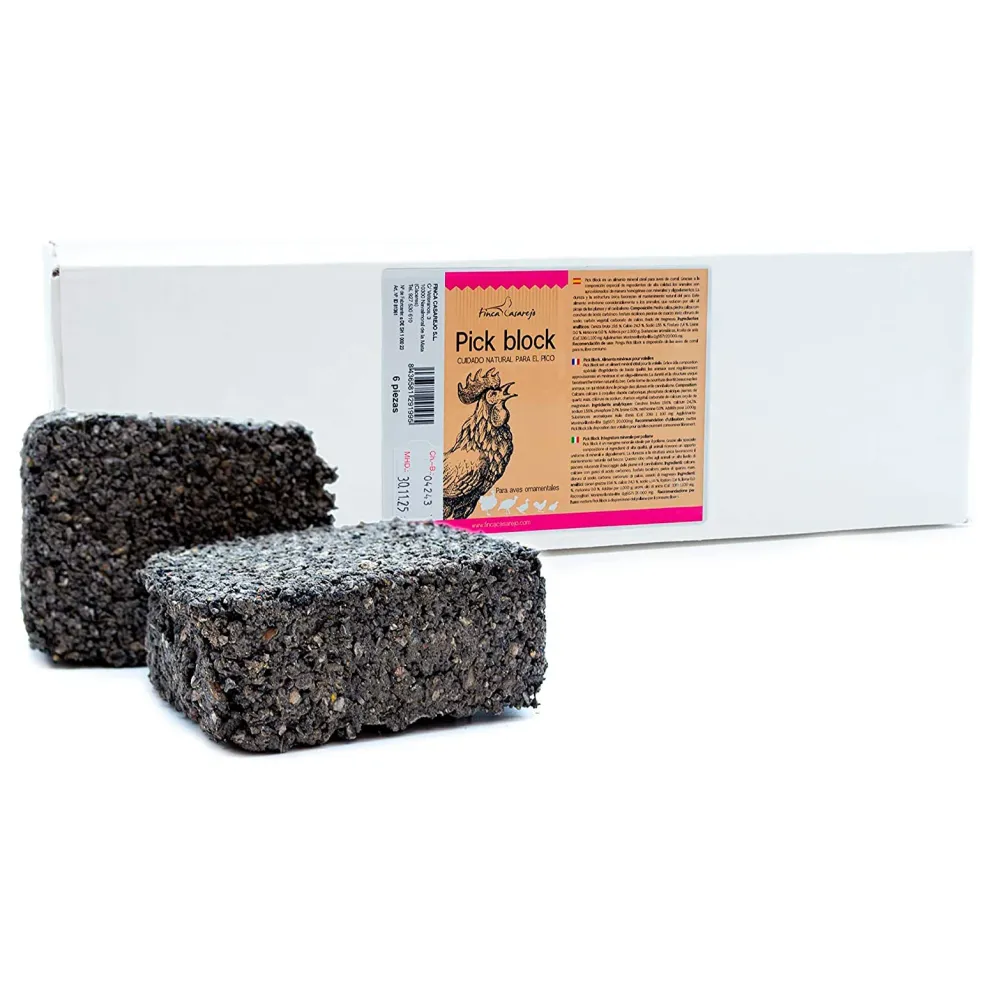 Bloque De Minerales Para Aves De Corral, Pickblock, Bloque De Picoteo Para Cuidar El Pico, Oligoelementos, Aprox. 6 Kg | I...