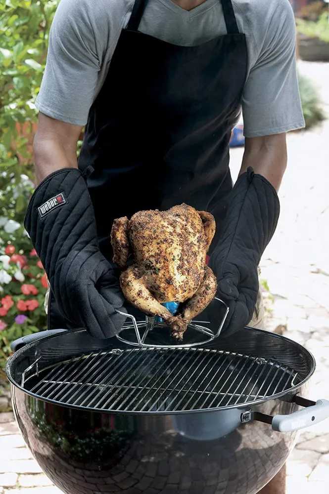 Accesorio para asador cocina aves simple Weber