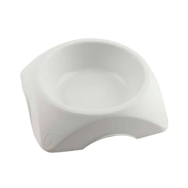 Comedero para mascotas Bama Pet blanco 1,2L Ø25x6,1 cm