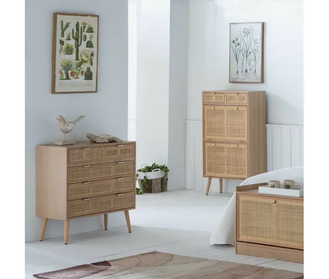 Figura Decorativa Alexandra House Living Blanco Original Madera Vidrio Pájaro 26 x 12 x 30 cm
