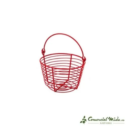 GAUN Cesta de Metálico para Huevos Ø 200 mm x 150 mm