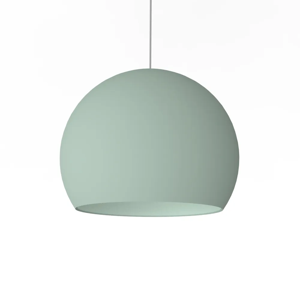 Joe lámpara pendiente, 1x E27, max 42w, verde glacial, d.40cm