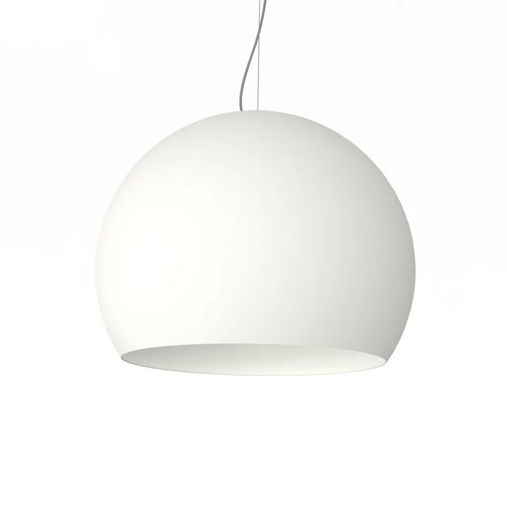 Joe lámpara pendiente, 1x E27, max 42w, blanco mate, d.50cm
