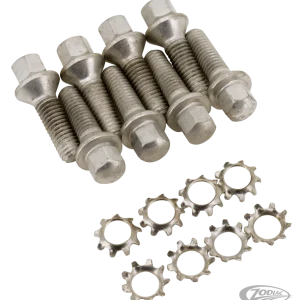 Lifter base screws BT54-75 nieve plated Harley-Davidson