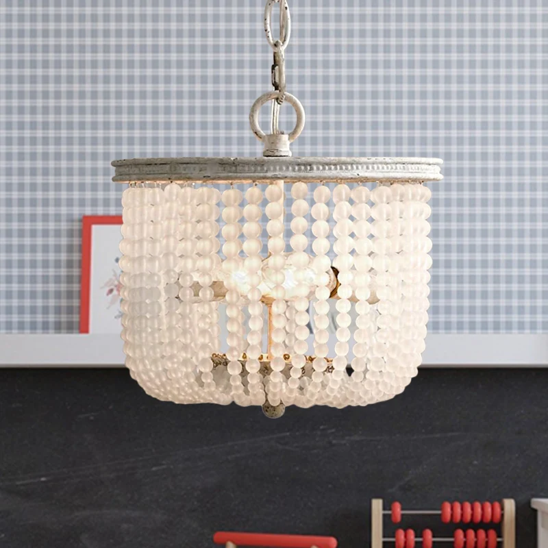 Lámpara de arañ redondeada rústica de 8,5 "/ 14" de extenso, 2 luces, accesorio de iluminación de suspensión de cristal en...
