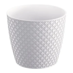 Maceta Orient 2L., Dimensiones (Mm) 157X157X138, Color Blanco