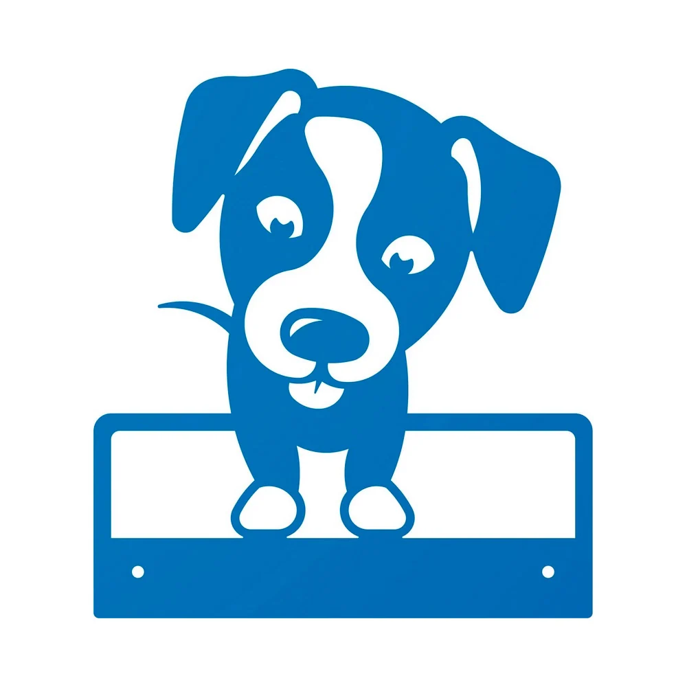 Mural Mod. Baby Dog azul