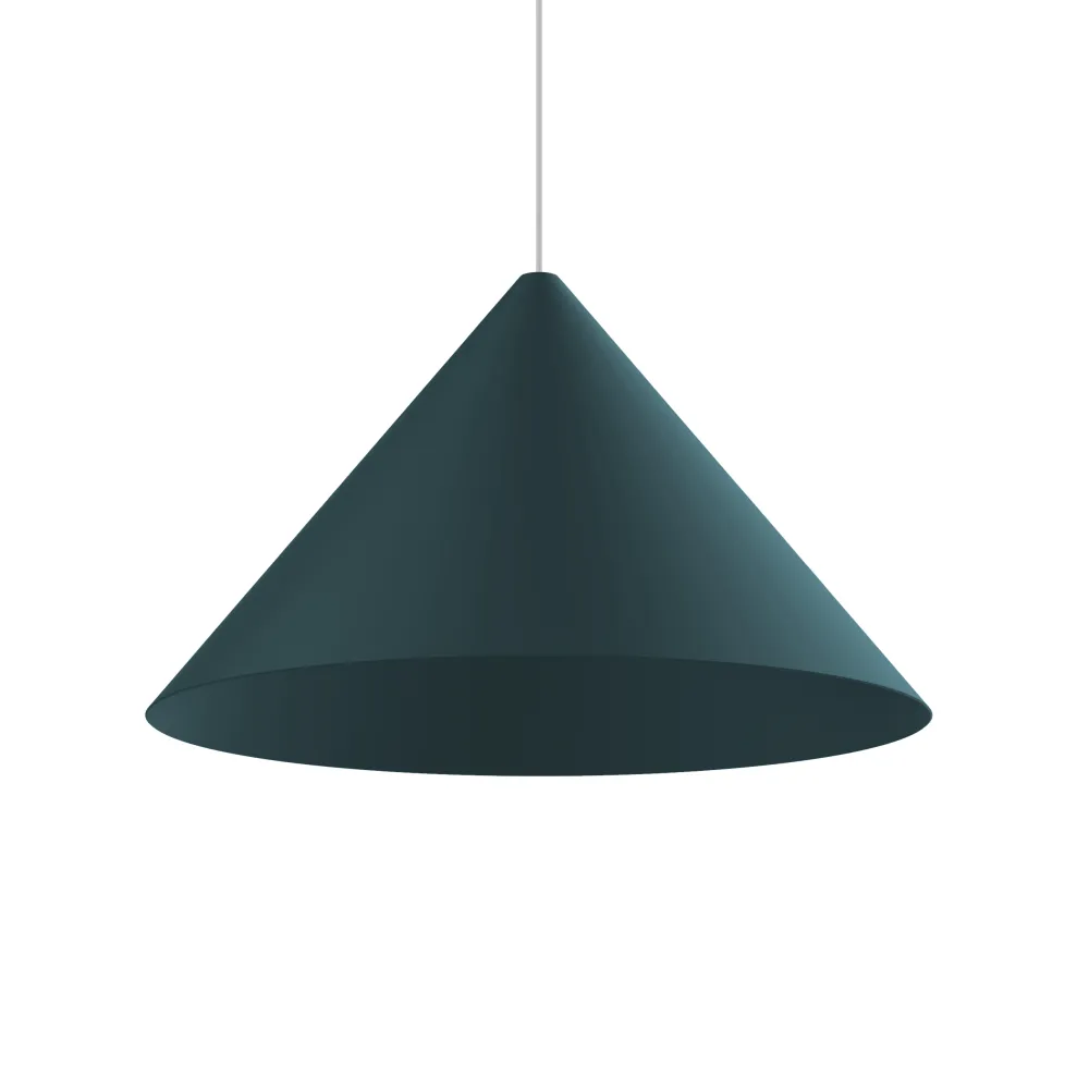 Pinocchio lámpara pendiente, 1x E27, max 42w, azul mediterráneo, d.50cm