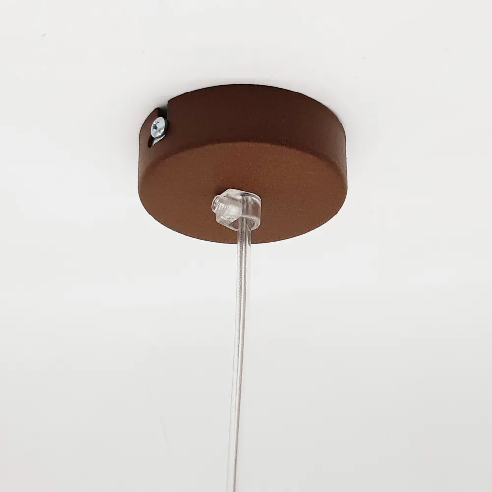 Tivoli lámpara pendiente, 1xE27, max 42w, corten marrón, d.35cm