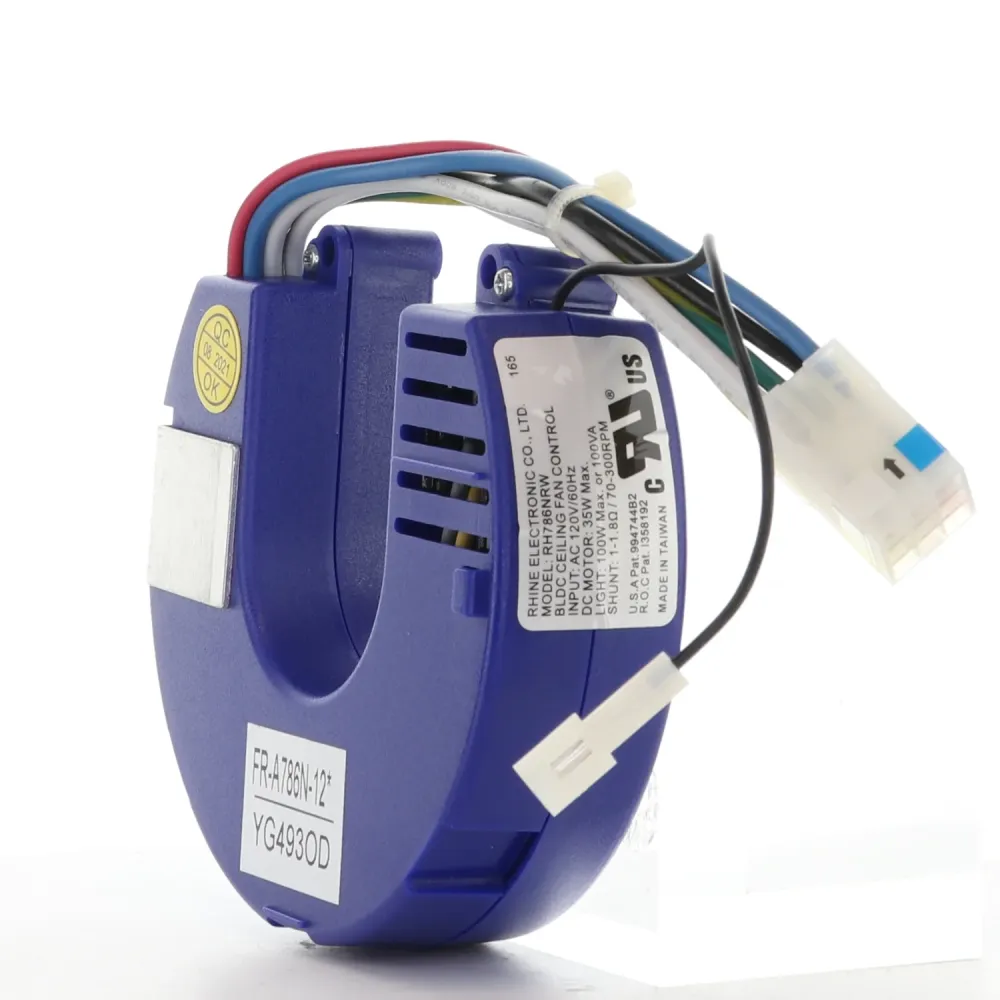Ventilador de techo Anderic UC786N-12 para Home Decorators Collection YG493OD Kensgrove de 72 pulgadas