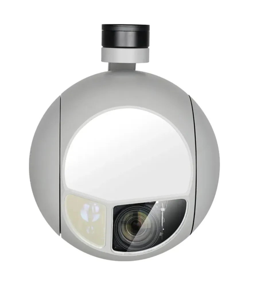 ViewPro Q30TIRM-15100 Cámara cardán con sensores triples para drones - Zoom óptico 7X 1280 IR térmico STARVIS EO con 10 km...