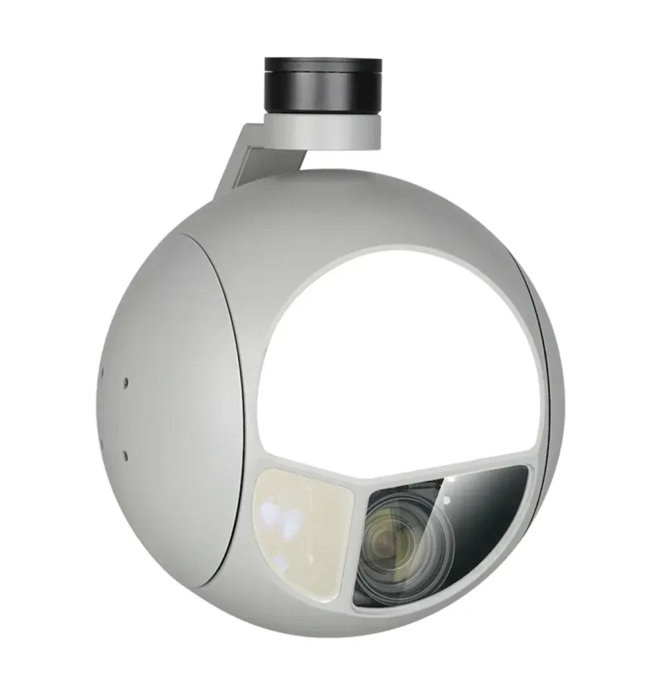 ViewPro Q30TIRM-15100 Cámara cardán con sensores triples para drones - Zoom óptico 7X 1280 IR térmico STARVIS EO con 10 km...
