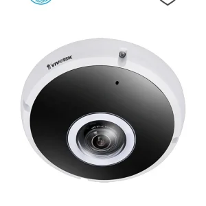 VIVOTEK FE9391-EV-V2-M12 - Camara IP panoramica fisheye 360º para exterior, 12 Megapixeles, Conector PoE M12, Iluminadores...