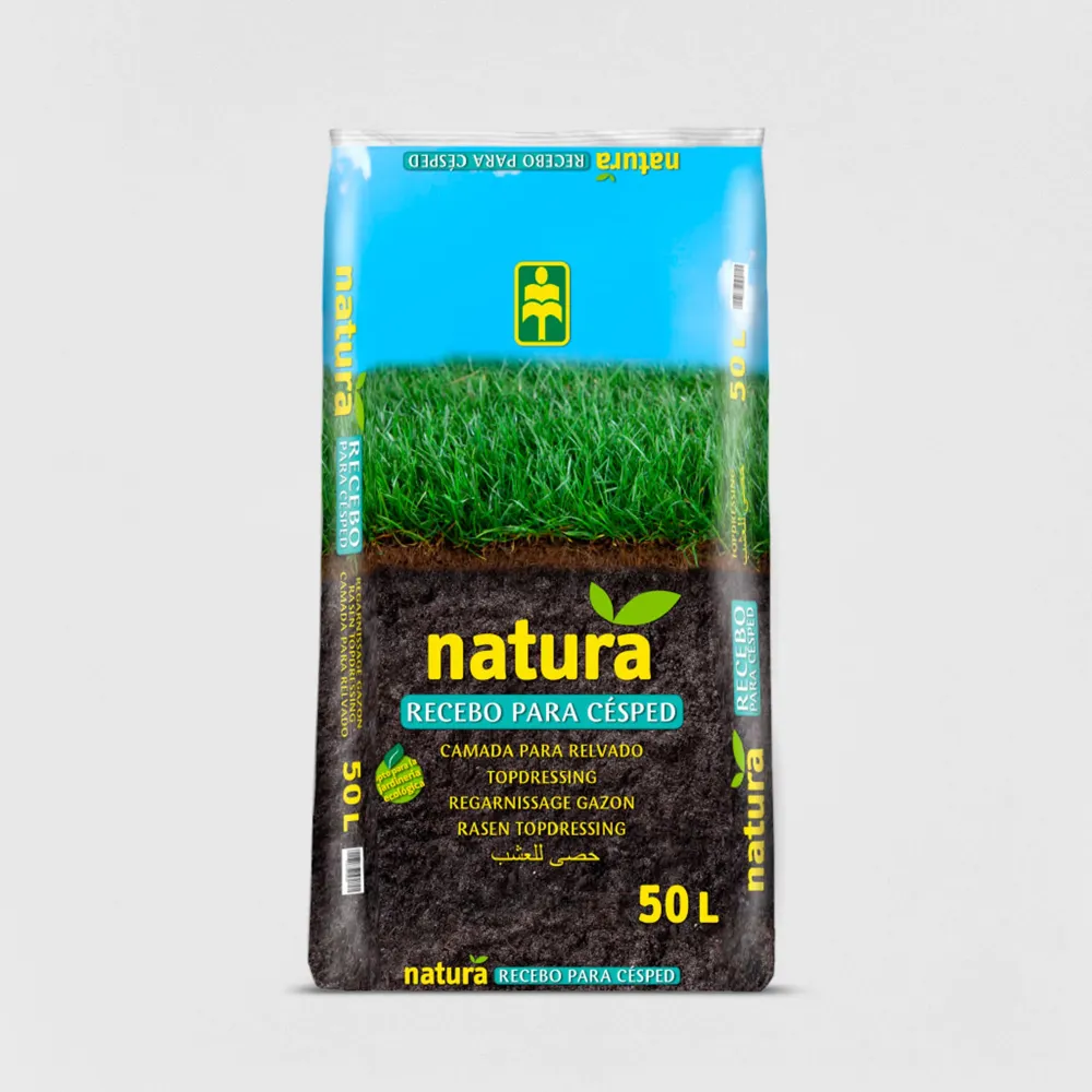 Kit Completo de Cultivo Sustrato Recebo para Césped Natura