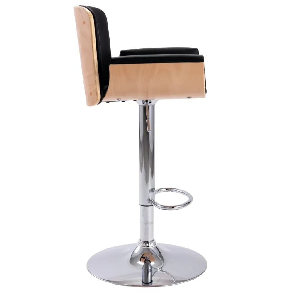 Cepillo de Limpieza para vidaXL taburete de cocina cuero sintético negro