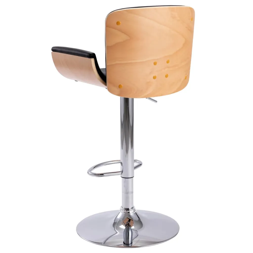 Cepillo de Limpieza para vidaXL taburete de cocina cuero sintético negro