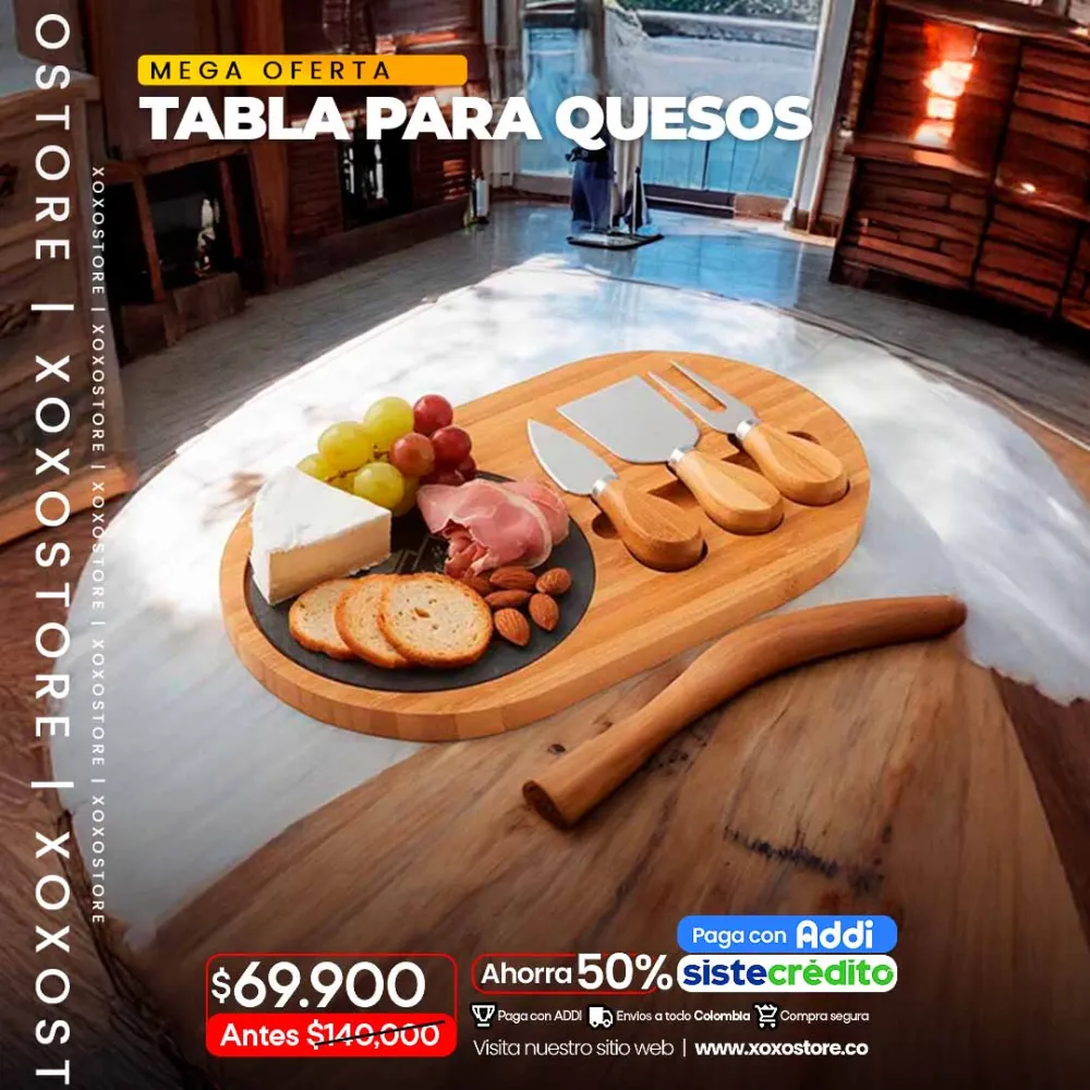 Profesional de Acero Inoxidable Tabla de quesos