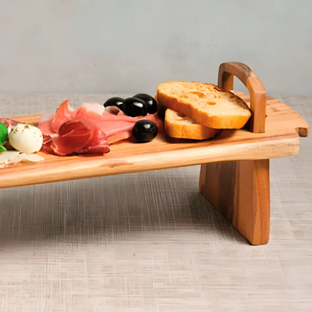 Tabla estante de madera acacia Artesà KitchenCraft para Asar la Parrilla