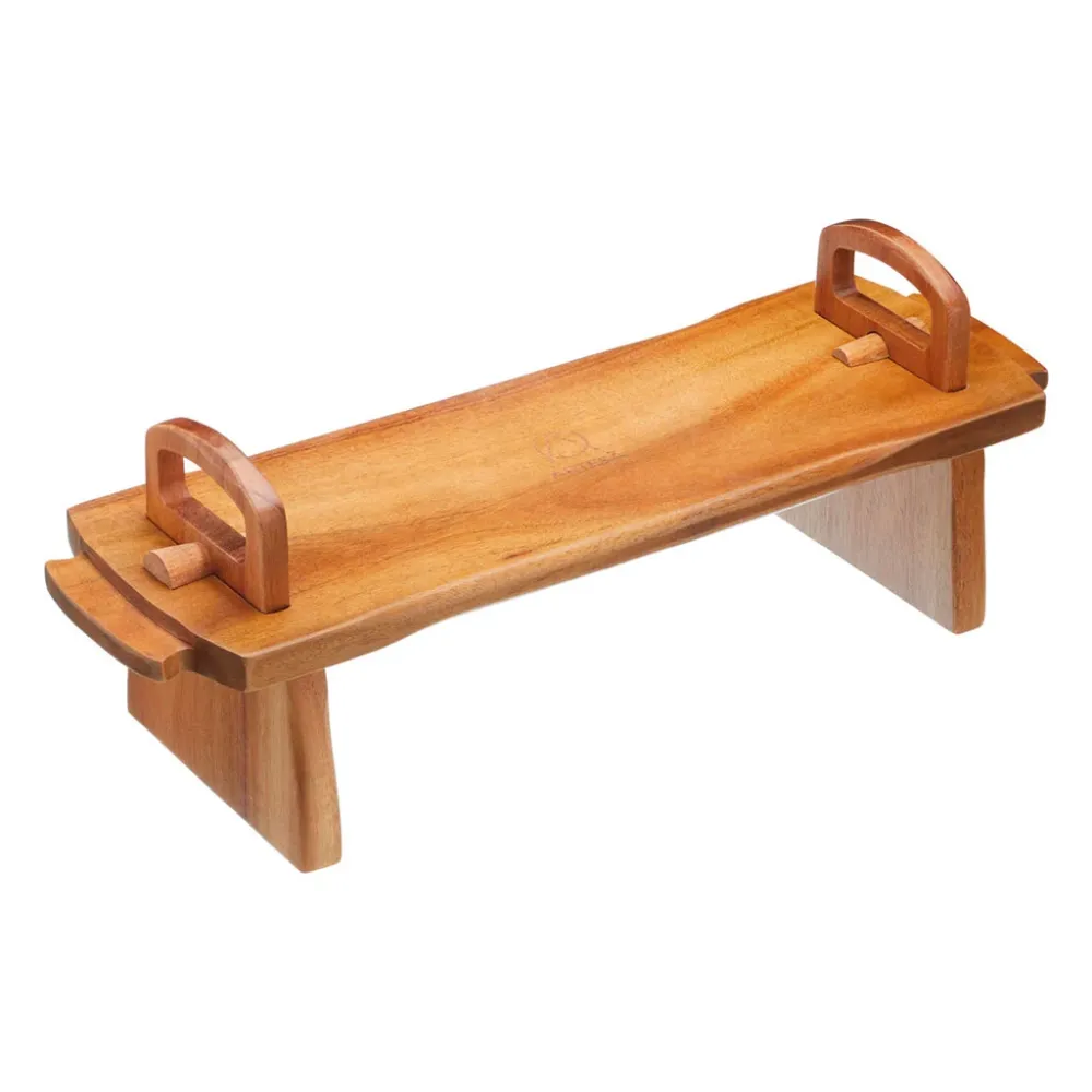 Tabla estante de madera acacia Artesà KitchenCraft para Asar la Parrilla