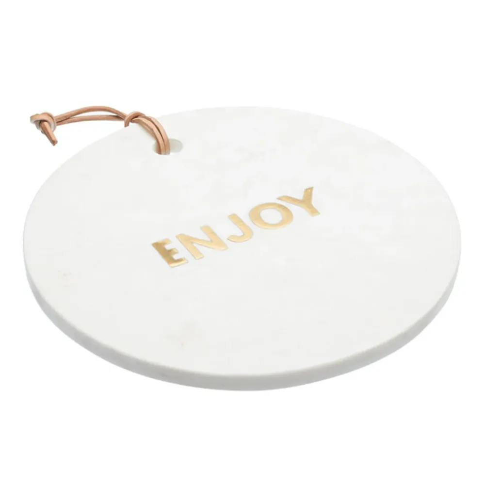 Tabla de mármol redonda "Enjoy" Artesà KitchenCraft | Garantí Incluida