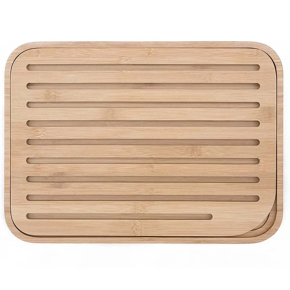 Tabla para el pan de bambú Pebbly Lavable en Lavavajillas