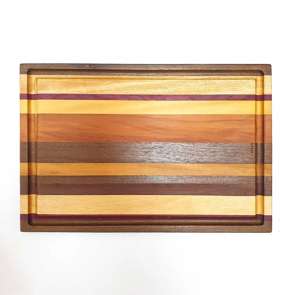 Tabla de picar parrillera típico SALVA 45x30x3 cm