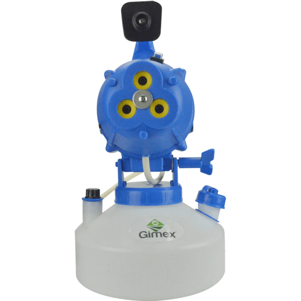 Pulverizador Manual de Gatillo Pulverizador Portátil Electrostático ULV Capacidad 5 Litros Tanque Redondo