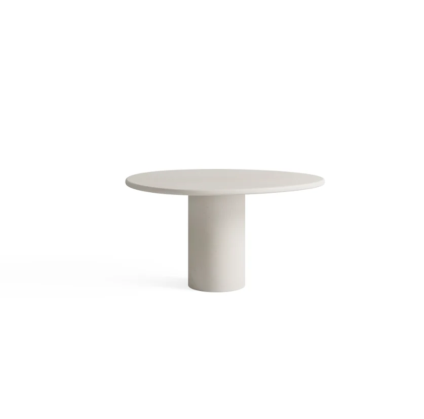 Mesa de jardín - Reef - MicroSkin - 140 cm - Latte para Jardín y Terraza