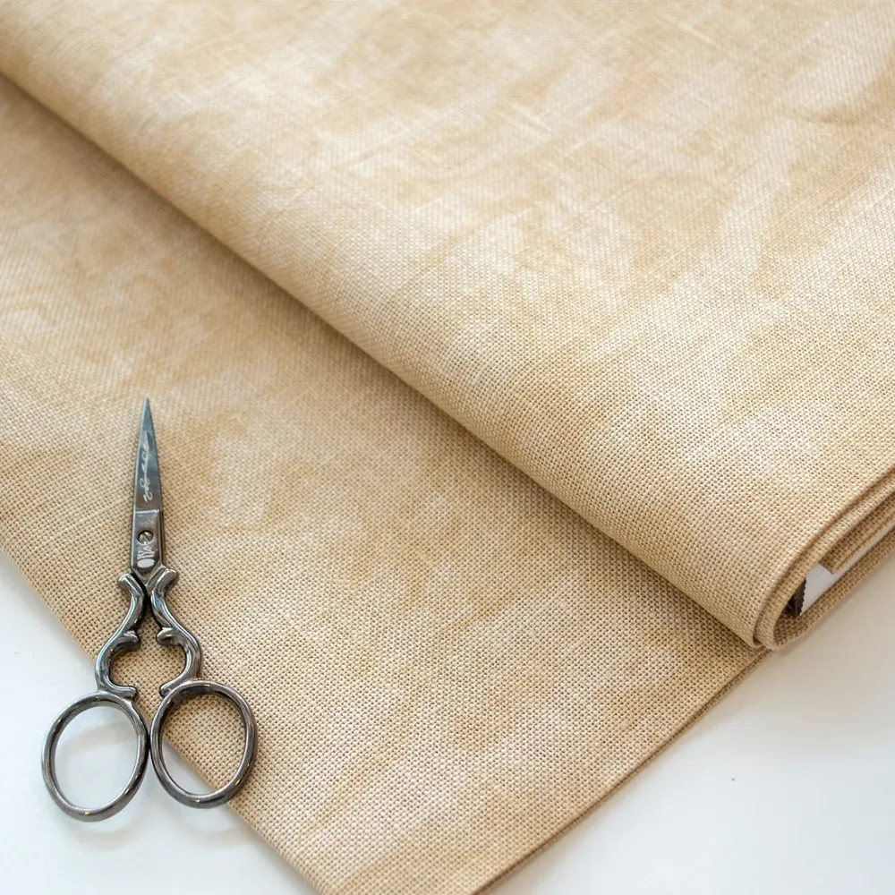 3281/3009 Tela Cashel 28 ct. Marmoleada Nostálgico Country ZWEIGART 100% lino