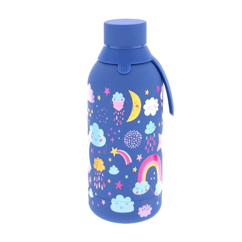 Botella térmica Mazarine Cloudy Sky 500ml con Aplicador Incluido - Listo para Usar