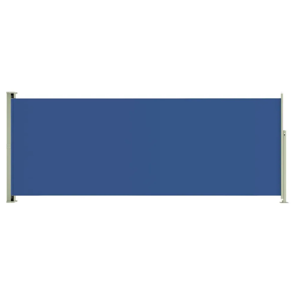 Lanza de Vapor vidaXL toldo lateral retráctil de jardín azul 117x300 cm