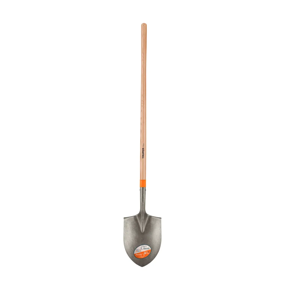 Pala Irrigación Classic, Mango Alargado 49", Truper 17172