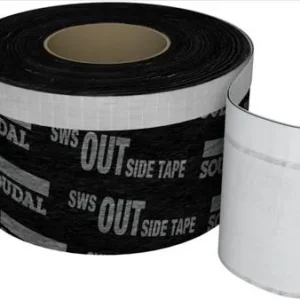 Profesional Certificado Membrana De Tela Exterior 100% Adhesiva, Sws Outside Extra 70 Mm