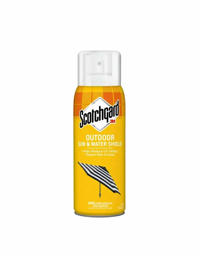 Rastrillo Escarificador Scotchgard Spray protector de tela en exteriores contra sol y agua 297gr