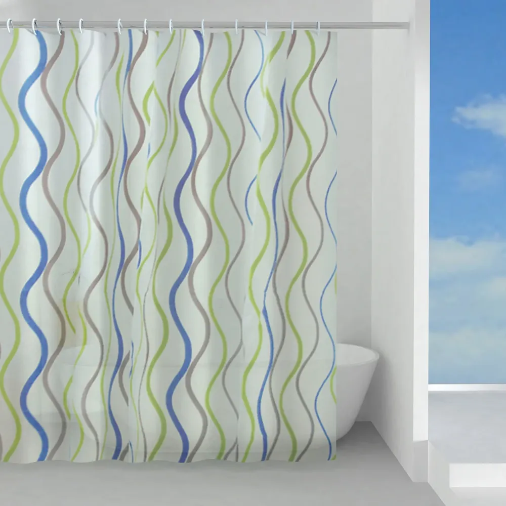 Tenda doccia Peva 120x200 cm modello Liane di Gedy - Multicolore