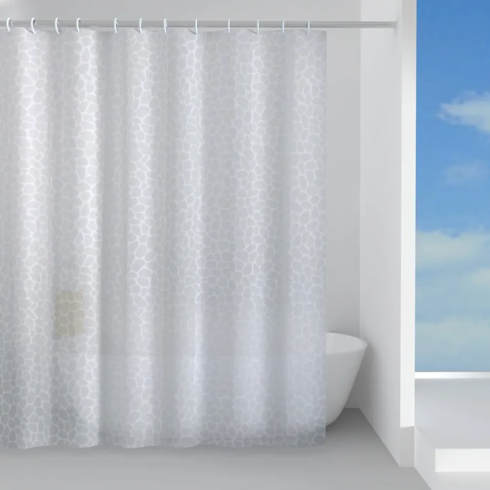 Tenda doccia Peva 240x200 cm modello Jungle di Gedy - Bianco Efecto Residual de 6 Meses