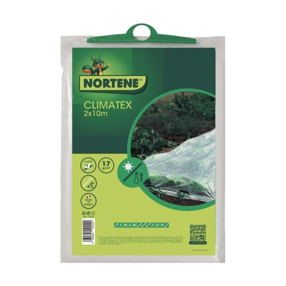 Velo de crecimiento Climatex Nortene 2 x 5 m para Grandes Superficies