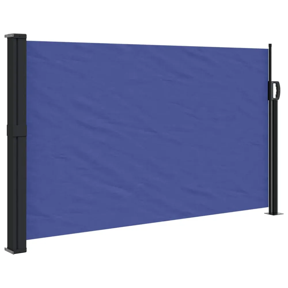 vidaXL toldo lateral retráctil azul 117x300 cm para Grandes Superficies