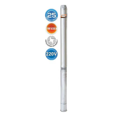 Difusor de Bajo Caudal EQUIPO DE RIEGO SUMERGIBLE TRIFÁSICA 25GPM 5.0HP 220V - SD445ME0500G