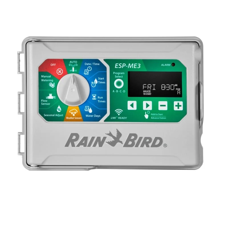 Programador De Riego Configurable Rain Bird Esp-3 Me en Color Negro