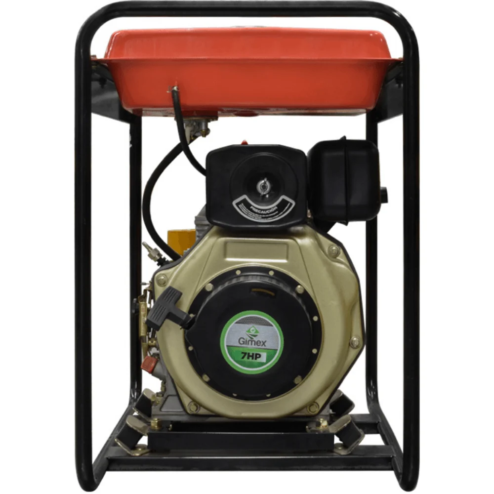 Resistente la Intemperie Equipo De Riego Centrífugo Motor Diesel 4 Tiempos Enfriado Por Aire 296cc 7HP Caudal 466 L/Minuto