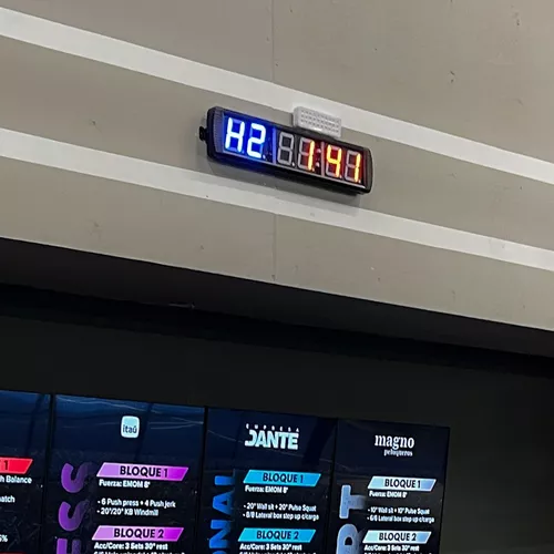 Temporizador De Gimnasio con Tecnologí de Ahorro