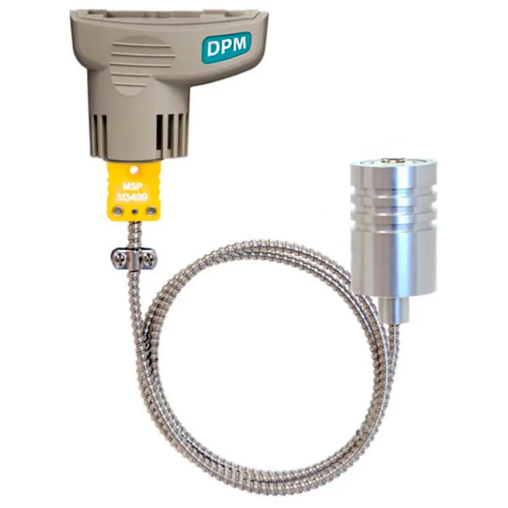 Certificado Meteorológico Sonda DPMS de temperatura de superficie cableada