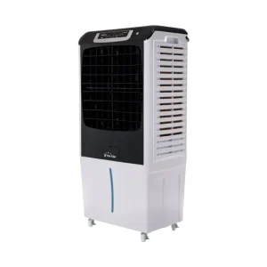 Climatizador evaporativo con un panel LED de control digitalizado con 3 velocidades, temporizador y oscilación automática...