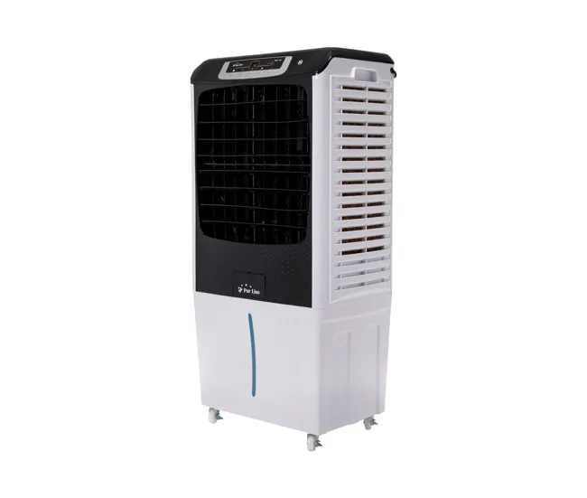 Climatizador evaporativo con un panel LED de control digitalizado con 3 velocidades, temporizador y oscilación automática...