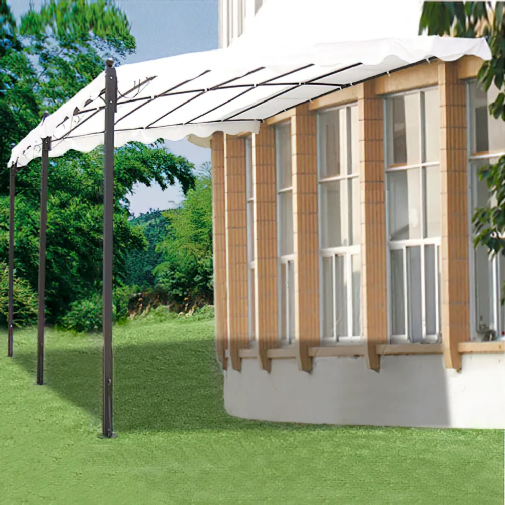Pergola Papillon 3x4 Metros Minorca Fijación En Pared para Jardín y Terraza