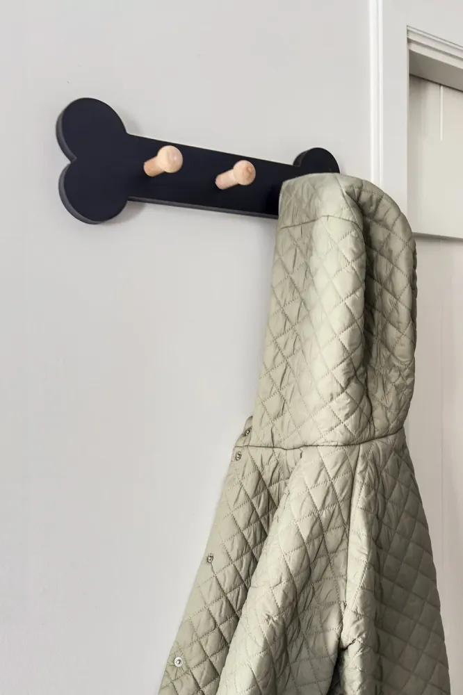 Portemanteau En Métal Et Bois Design Os | Envío Rápido